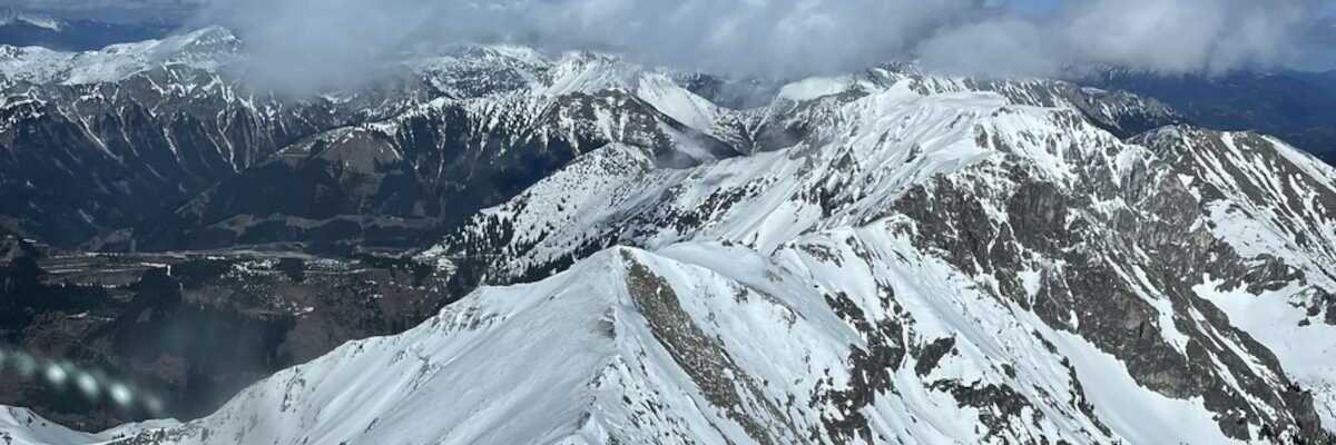Verortung via Georeferenzierung der Kamera: Aufgenommen in der Nähe von Gai, 8793, Österreich in 2300 Meter
